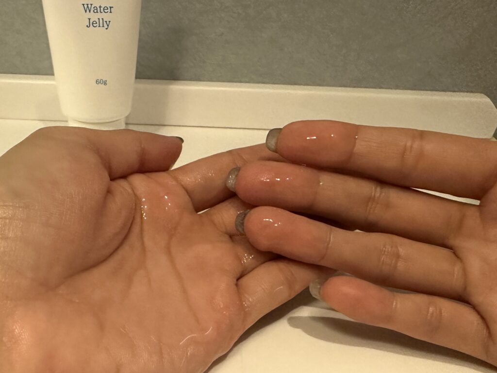99%水潤滑ゼリーの使用感