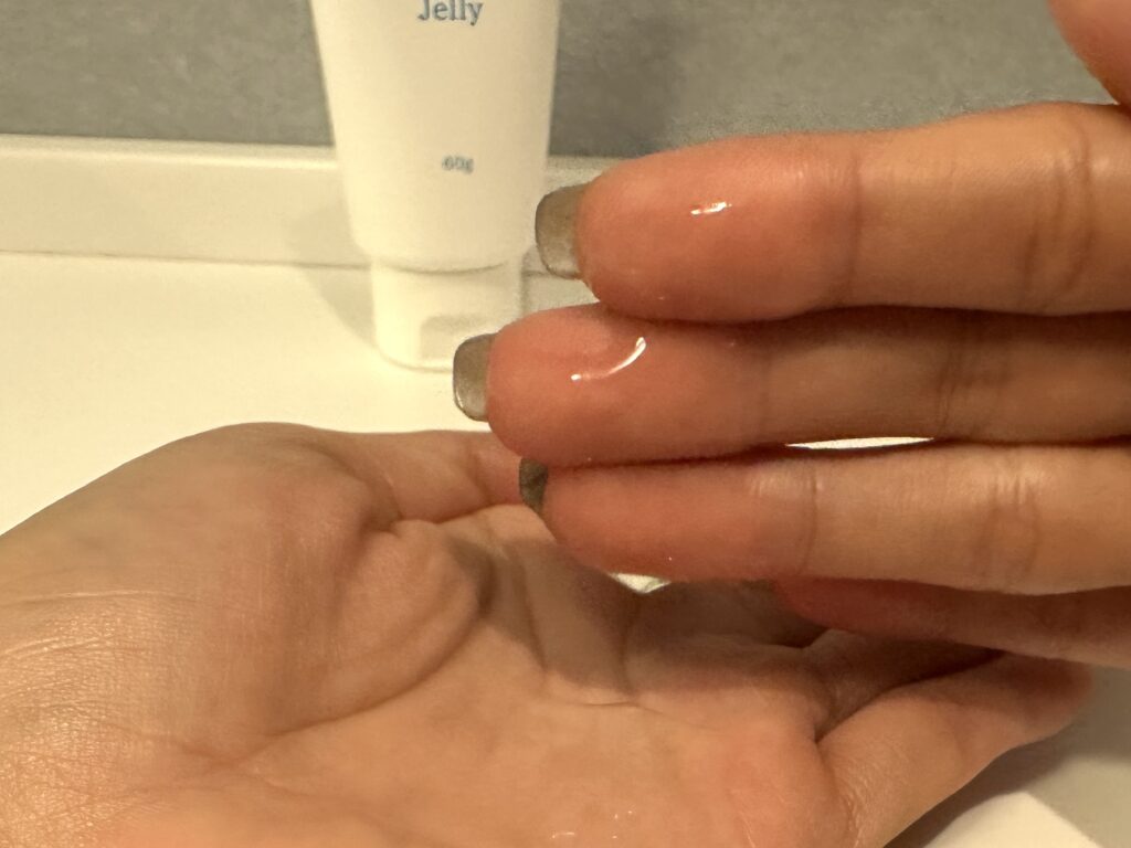 99%水潤滑ゼリーを使ってみました