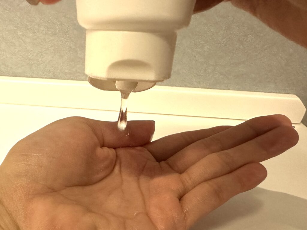 99%水潤滑ゼリーの使い方